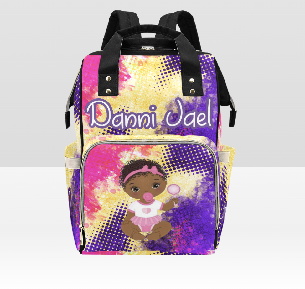 Customized diaper bag for girl hot sale