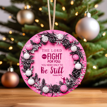 Load image into Gallery viewer, Christmas  Custom Ornaments Round Double Sided
