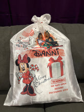 Load image into Gallery viewer, Custom Silk Santa Sack
